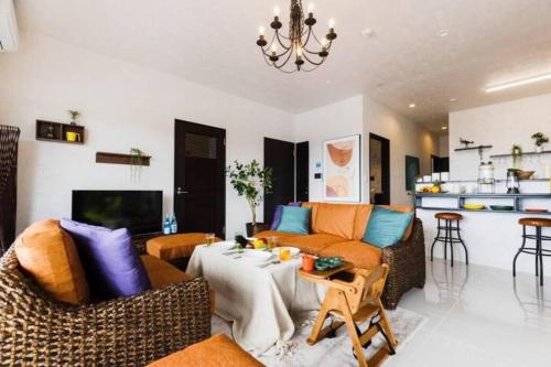 高台にある当施設は眺望が最高です！複数人でのご宿泊に最適最大11人収容OK！北部観光拠点に是非どうぞ