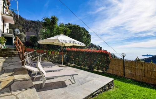  Gorgeous Apartment In Zoagli With Wifi in Zoagli