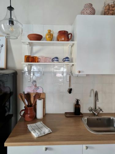 Cocina, Hurmaava ullakkoasunto Vanhan Rauman laidalla in Rauma City Center
