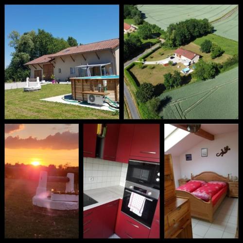 Monis ruhiges Ferienhaus gîte à louer Bantanges