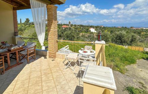 Exterior view, 3 Bedroom Gorgeous Home In Koroni in Agios Georgios