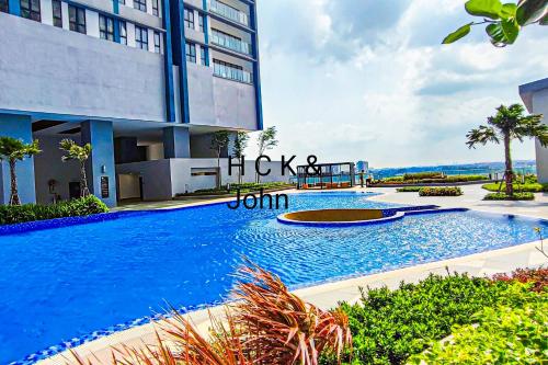 Double Storey Pool at Trio Setia by HCK