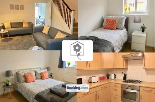 Eastleigh House By Your Stay Solutions Short Lets & Serviced Accommodation Southampton With Free Wi-Fi & Close to Airport gîte à louer Eastleigh