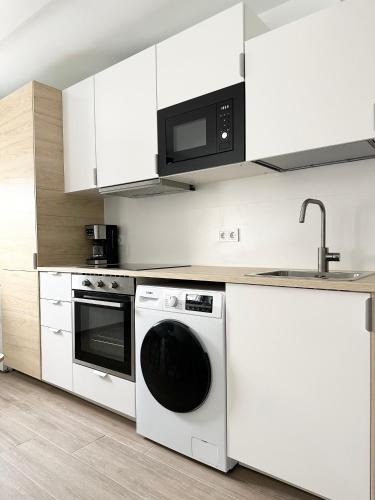 廚房, Aloha Apartment Ronda - Free parking in 龍達城限區