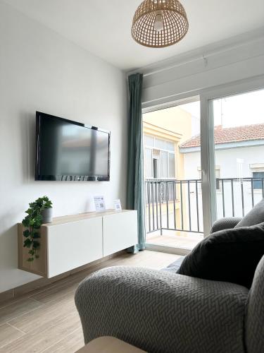 共用Lounge/電視區, Aloha Apartment Ronda - Free parking in 龍達城限區