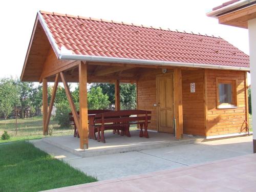 Exterior view, Meggyes Vendeghaz in Nyirbator