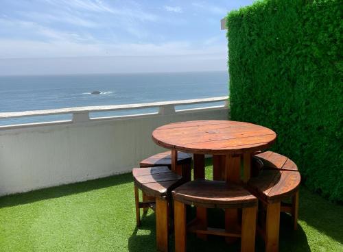 Departamento primera línea frente al mar