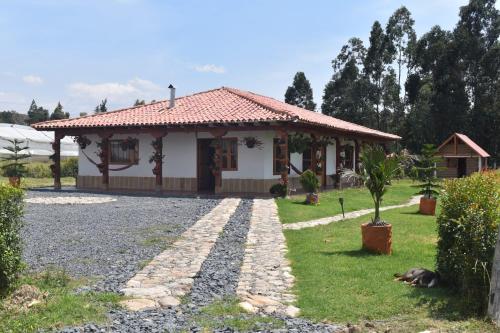 Three-Bedroom Villa room in Cabaña Campestre Villa Clarita Villa de Leyva