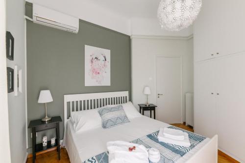 Three-Bedroom Apartment room in Ourania by Heloni Apartments