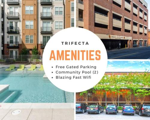 100 Year-Old Historic Brick 2BR Loft & Large Patio & Hammocks & High Ceiling in Durham, USA