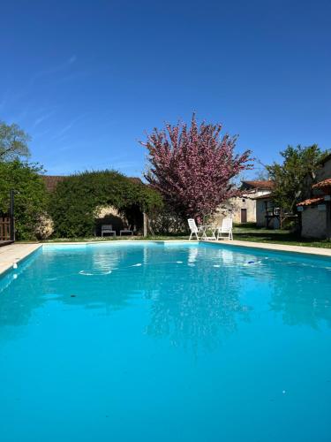 Cosy apartment with swimming pool near Aubeterre