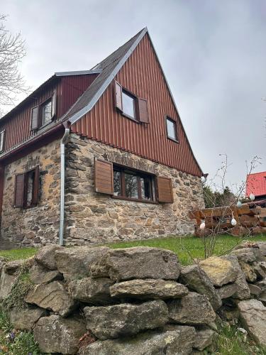 Horská chata Svahová (Horska chata Svahova) in Bolebor