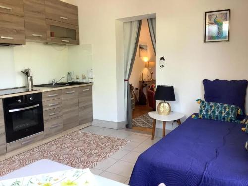 Appartement d'une chambre avec terrasse amenagee et wifi a Eccica Suarella a 3 km de la plage - Location saisonnière - Eccica-Suarella