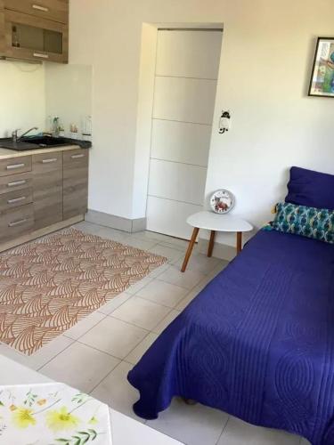 Appartement d'une chambre avec terrasse amenagee et wifi a Eccica Suarella a 3 km de la plage