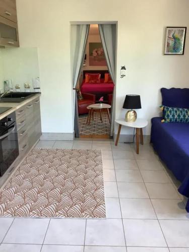 Appartement d'une chambre avec terrasse amenagee et wifi a Eccica Suarella a 3 km de la plage