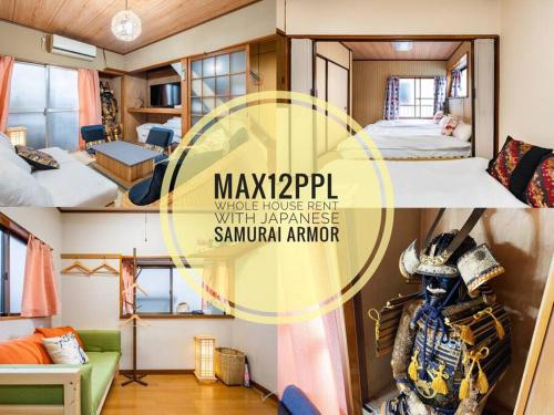 Max12PPL!7m walk from station!Japan style house!