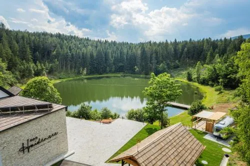 Das Haidensee in Glanegg, Österreich