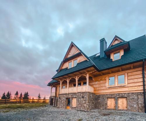 Dom z widokiem na Wierchy. Traditional folk house