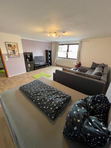 Kilátás, Ferienwohnung im Vorharz in Liebenburg