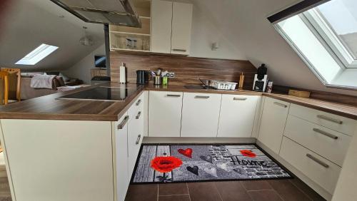 Konyha, Ferienwohnung Monika in Hammelburg