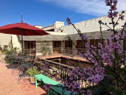 ระเบียง/ชานเรือน, Hotel Amor y Paz in เรอัล เด กาตอร์เซ