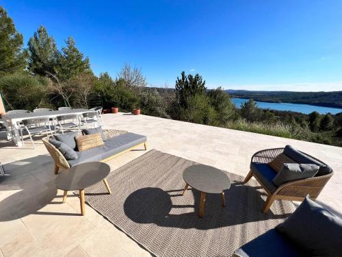 Maison Bellevue Lac Et Verdon - Location saisonnière - Saint-Laurent-du-Verdon