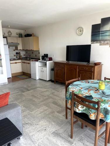 Grand studio vue mer - Plages a pied - Parking in Le Fournel