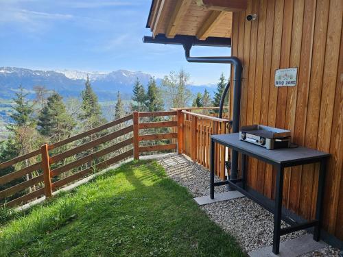 Alone in Chalet with view on Dolomites