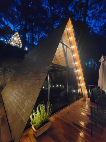 Cabaña Alpina para pareja dentro del bosque. in Mazamitla, Mexico