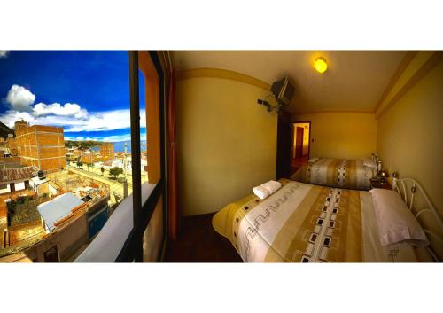 Kilátás, HOTEL WENDY MAR in Copacabana