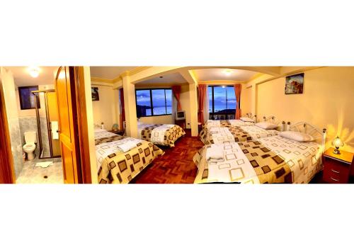 Fürdőszoba, HOTEL WENDY MAR in Copacabana