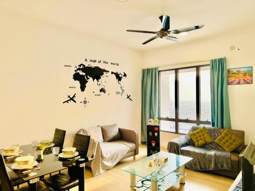 Sunway /Usj one Residence/ CozyHome/2bed room/2 Bath