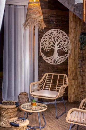 Hot tub, Boheme Carib - Vue mer & Massages in Bas Vent