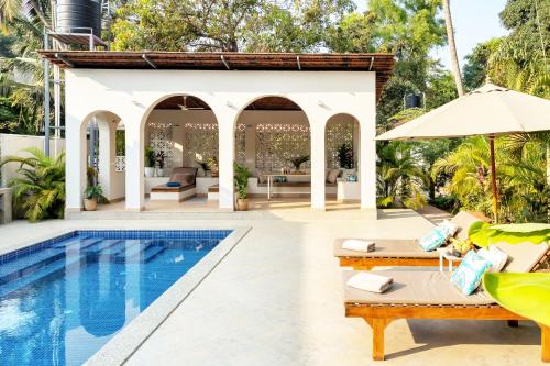 Villa Artjuna with private pool near Calangute