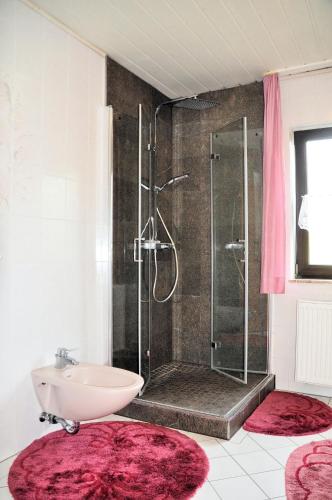 Dušš, Ferienwohnung Eudenbach in Alsbach (Rheinland-Pfalz)
