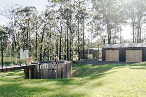 Úszómedence, Forever Sunday - Plunge Pool, Woodfire pizza oven, Outdoor firepit in Yatte Yattah