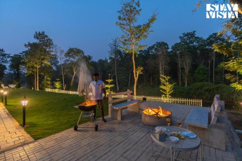Mudra Manor- River View Villa with Comp Breakfast, Heated Pool and Jacuzzi by StayVista photo 4