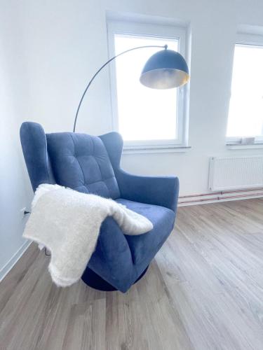 Koplietošanas atpūtas telpa ar TV, Ferienzimmer auf dem Hof Postma in Lambrechtshagen