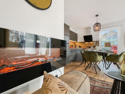 Konyha, CBlue "Seeblick", Kamin, Wallbox, Natur in Thulendorf