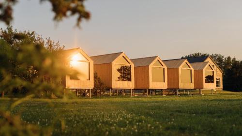 A szálláshely kívülről, Sunset Bungalow in Orissaare