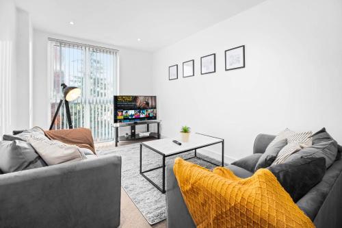 Beautiful City Centre - 1 Bedroom Apt with Secure Parking - Top Rated - 85CC, Birmingham (fotografie 6)
