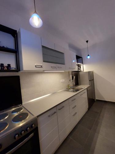 베오그라드 Dalmatinska apartment 3성급 싱글룸 레스토랑
