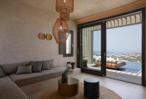 Kilátás, North Santorini - A Luxury Spa Hotel in Exo Gonia
