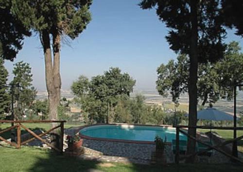 Villa Giara - Piscina vista Lago Trasimeno Umbria