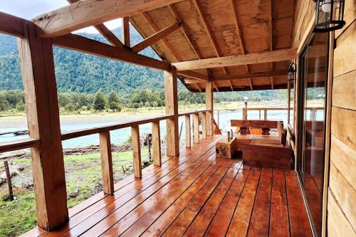 Casa con vista panoramica a rio