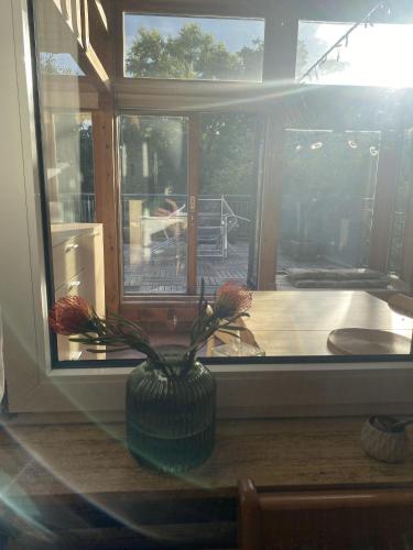 Balcony/terrace, Ferienwohnung Blick ins Grune in Ober-Ramstadt