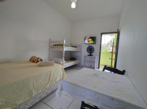 Quadruple Room with Private Bathroom room in Pousada Canto Verde Itanhaém