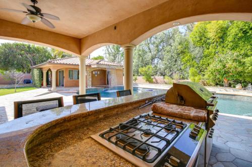 Spacious Fullerton Villa with Private Pool and Hot Tub