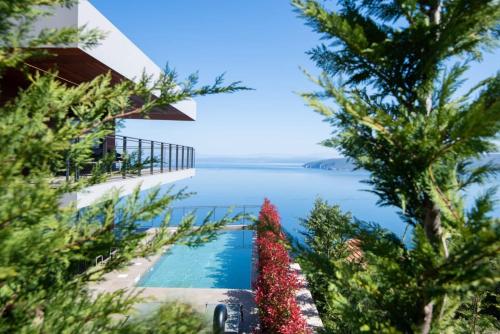 Luxury Villa Vista Hills with a pool near Opatija