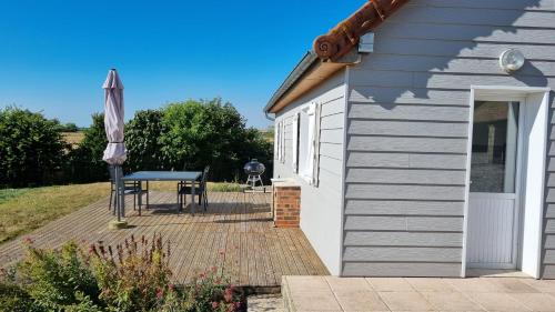Градина, Charmant petit gîte au cœur de la Baie de Somme (Charmant petit gite au cœur de la Baie de Somme) in Saigneville